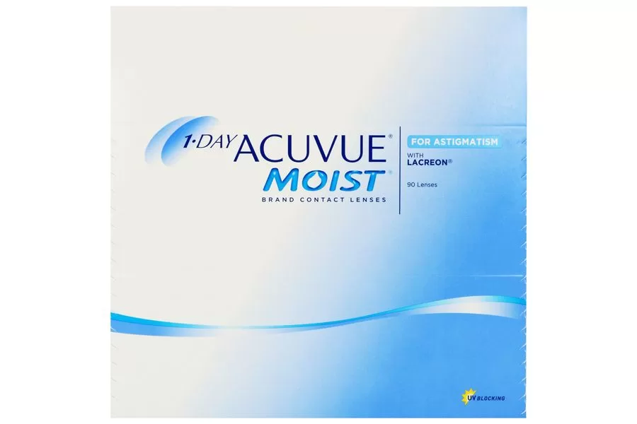 1-Day Acuvue Moist for Astigmatism 90 Tageslinsen