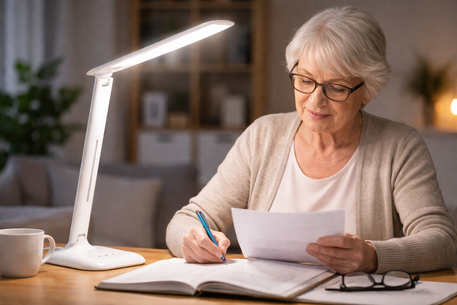 Beleuchtung für Naharbeit