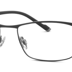 schwarz/warm lead grey matt