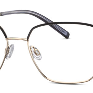 gold / schwarz matt