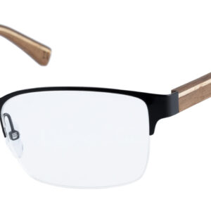 Gloss black / Wood