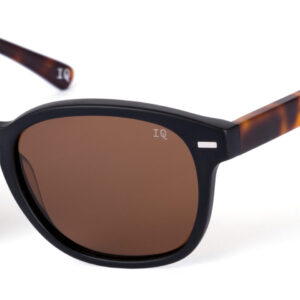 Matte black tortoise/ Brown