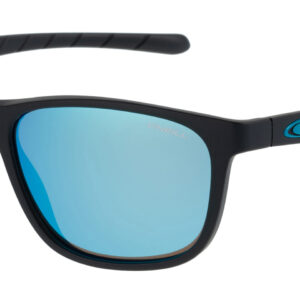 schwarz matt / blau
