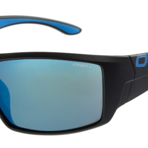schwarz matt / blau