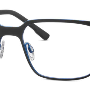 schwarz matt blau matt