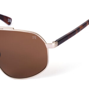 Matte gold/ Brown