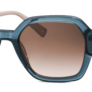 fesselndes blau transparent