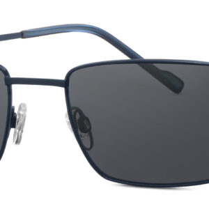 schwarz/blau matt